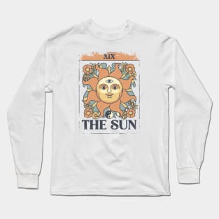 The Sun - Tarot Card by Tobe Fonseca Long Sleeve T-Shirt